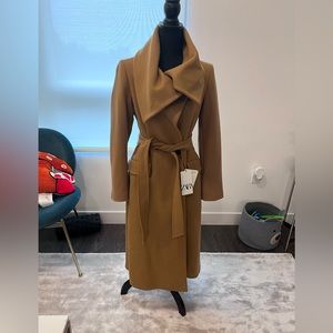 Zara manteco sheep wool jacket